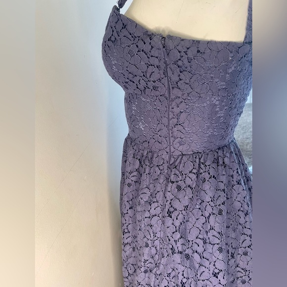 Talula purple lilac summer dress in size 2 - Picture 3 of 5